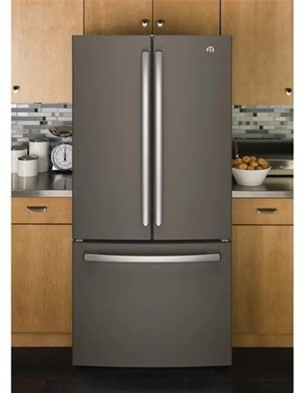 GE APPLIANCES GWE19JMLES FRENCH DOOR FREESTANDING REFRIGERATOR White - Image 3