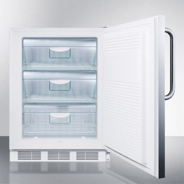 Built-in medical all-freezer capable of -25 C operation in complete stainless steel with front lock; built-in or freestanding capable - Image 4