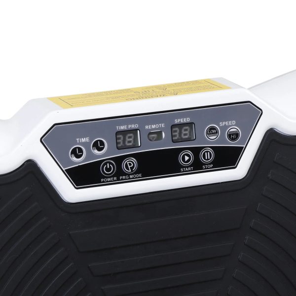 Vibration Plate Exercise Machine Training Equipment for Weight Loss Toning Whie - Image 24
