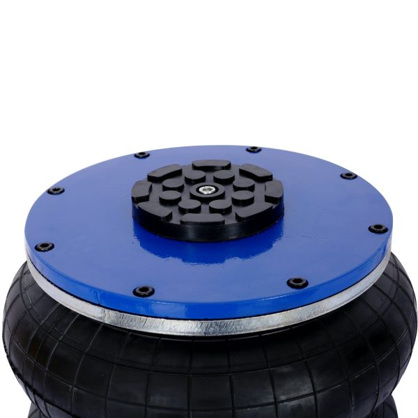 5T Triple Bag Air Jack ,Pneumatic Jack 3 bag ,lifting 16in capacity 5T 11000lbs,easy-collapsing Terrain,Blue color - Image 4