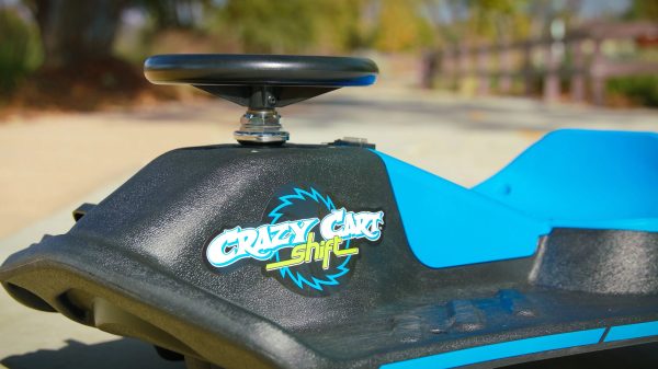 Razor Crazy Cart Shift - 12V Electric Drifting Go Kart for Kids - New High/Low Speed Switch and Simplified Drifting System - Image 10