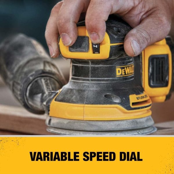 20V Variable Speed Random Orbital Sander Kit DCW210P1 from - Image 3