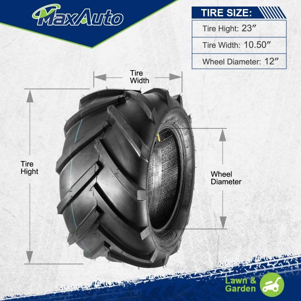 MaxAuto 23x10 50 12 23x10 5x12 23x10 50 Tubeless - Image 5