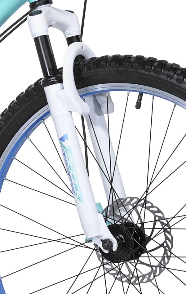 Genesis 26" Whirlwind Women's Mountain Bike, Teal - Image 3