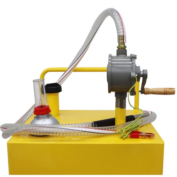 INTBUYING 30 Gallon Portable Gas Caddy Fuel Storage Tank Portable Refueling Drum Oil Storage Tank - Image 6