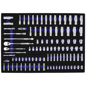 MICHAELPRO MP005004 101 PIECES 3/8-INCH AND 1/4-INCH DRIVE SOCKET SET