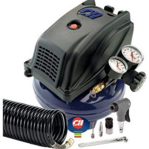 CAMPBELL HAUSFELD FP260000DI Pancake Compressor, 1 gallon